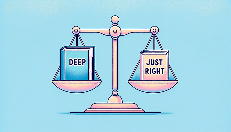 Content Depth and Relevancy