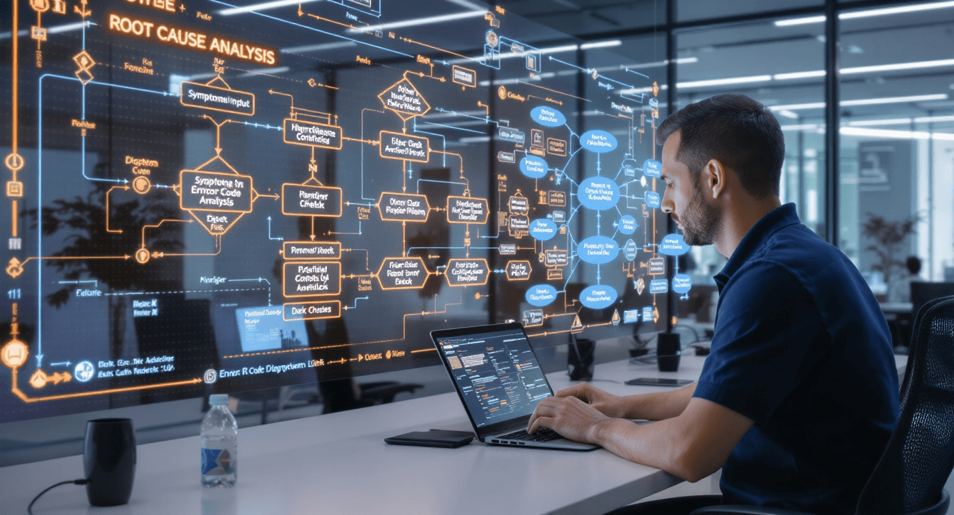 Systematic troubleshooting process