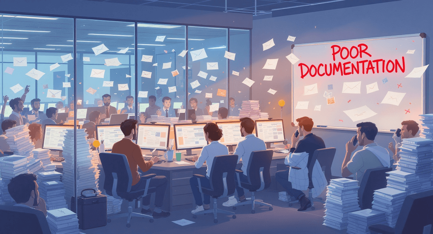 Support team overwhelmed with tickets