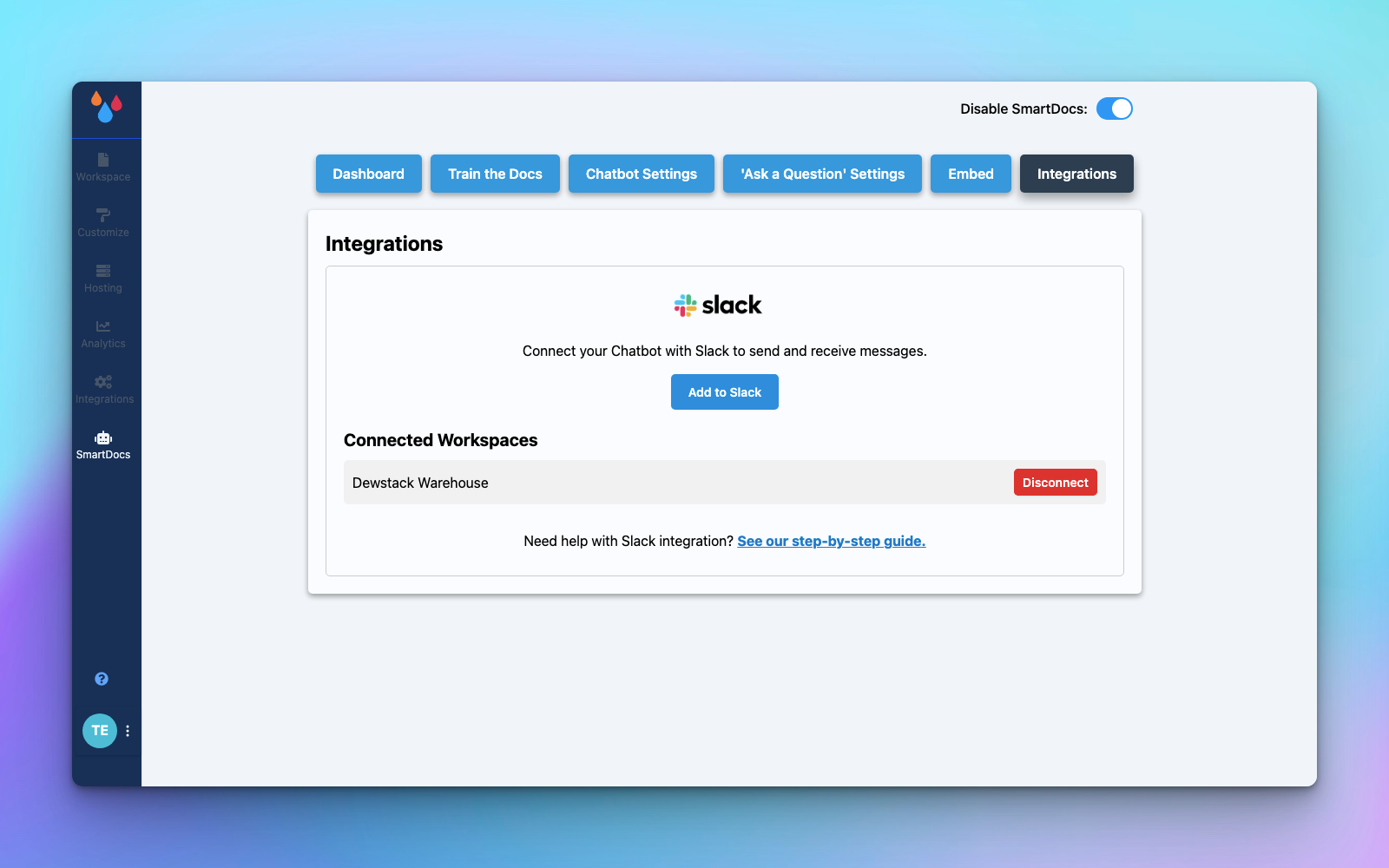 Q&A Your Docs in Slack - Dewstack